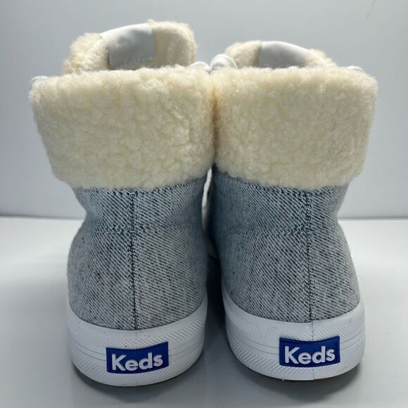 Keds Women's Kickstart Hi TRX Den/Shrl Sneaker Wool WF63654 (CN) - Picture 5 of 9